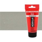 Materiais Belas Artes - Acrilico Amsterdam Estanho 120 ml. | totenart.com