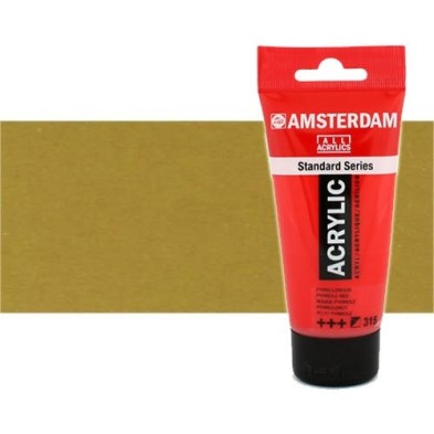 Materiais Belas Artes - Acrilico Amsterdam Ouro Escuro 120 ml. | totenart.com
