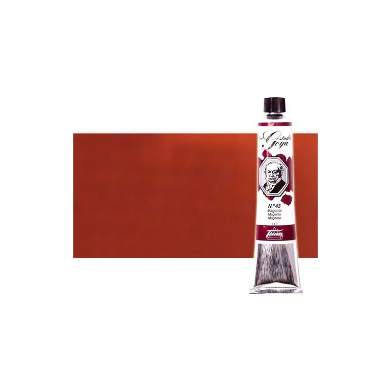 Materiais Belas Artes - Oleo Titan Goya, Vermelho Ingles Claro, 60 ml. | totenart.com
