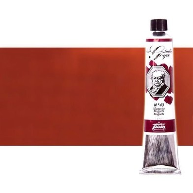Materiais Belas Artes - Oleo Titan Goya, Vermelho Ingles Claro, 60 ml. | totenart.com