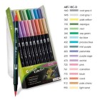 Marcador Tombow, Set de 18 Cores Pasteles