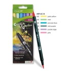 Marcador Tombow, Set de 6 Cores Pasteles