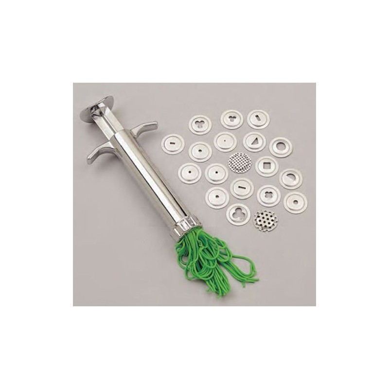 Jeringa extrusora Sculpey Clay Extruder para arcilla con 19 discos - Totenart