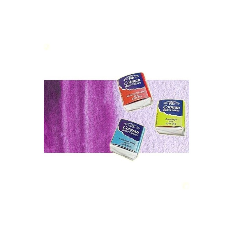 Materiais Belas Artes - Aquarela W&N, 1/2 godet, Purpura | totenart.com
