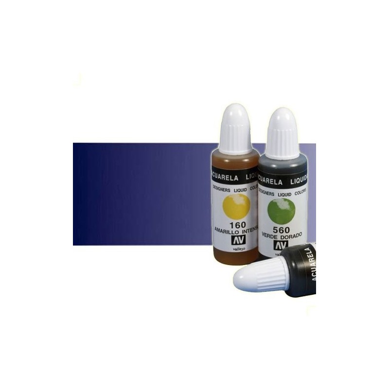 Materiais Belas Artes - Aquarela Liquida Vallejo, Azul Marinho, 32 ml. | totenart.com