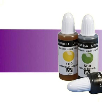 Materiais Belas Artes - Aquarela Liquida Vallejo, Violeta Azul, 32 ml. | totenart.com