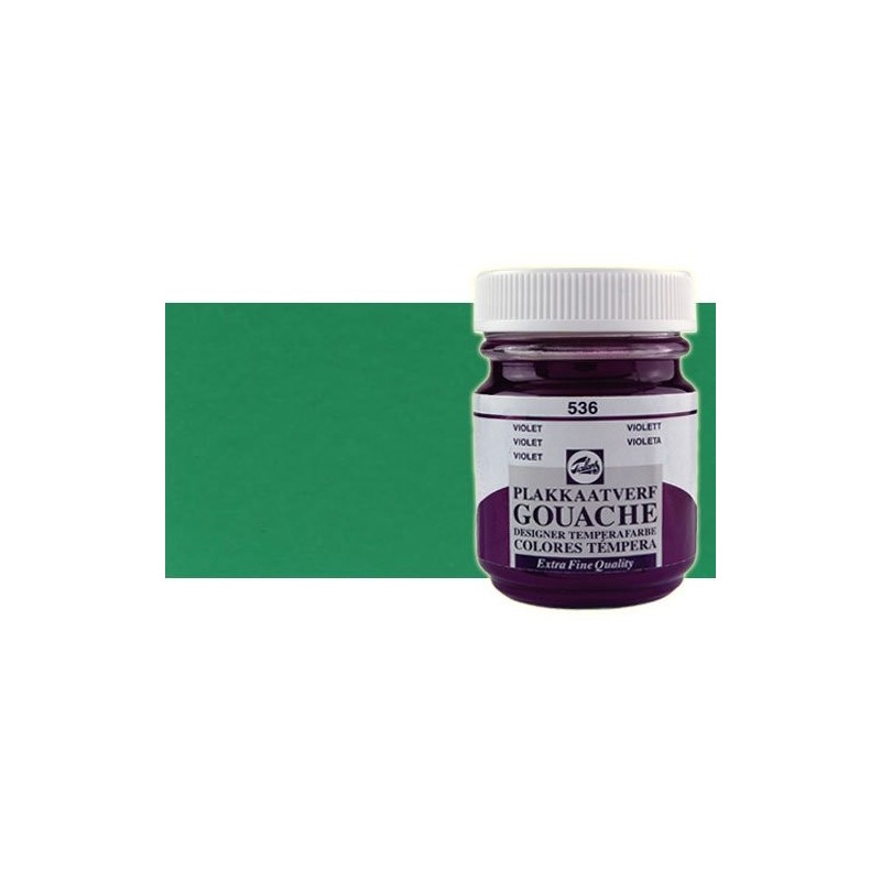 Gouache Extrafino Talens, Verde Esmeralda, 50 ml.