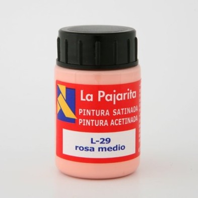 Materiais Belas Artes - Gouache La Pajarita Rosa Meio L-29, 35 ml. | totenart.com