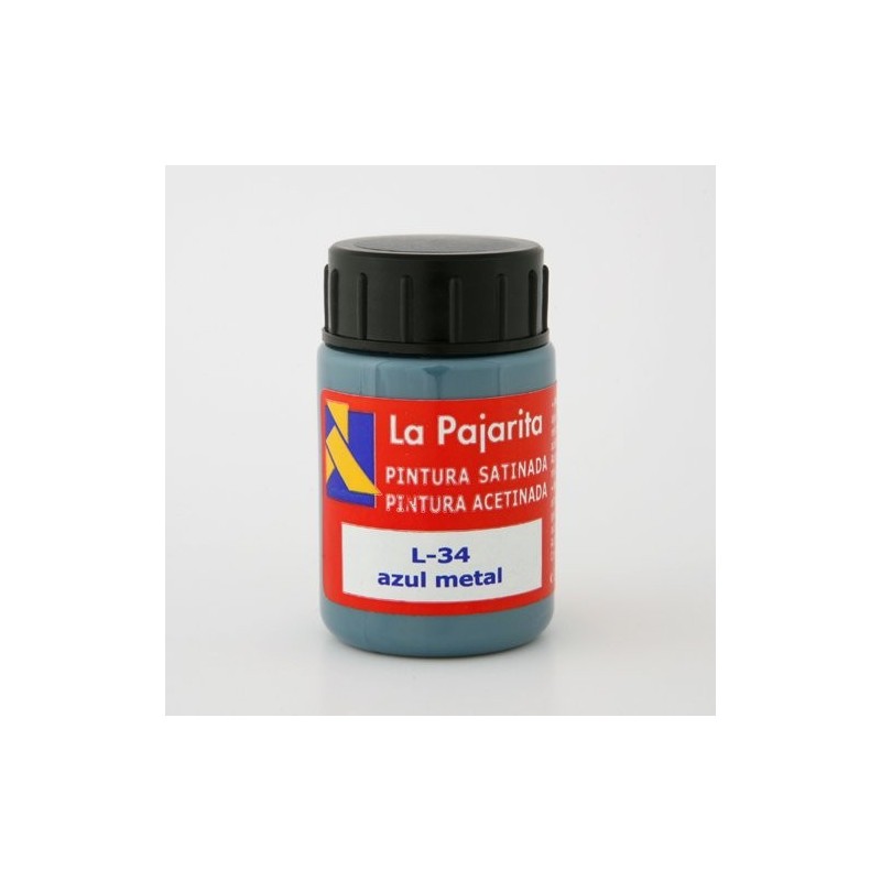 Materiais Belas Artes - Gouache La Pajarita Azul Metal L-34, 35 ml. | totenart.com