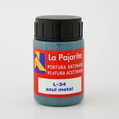 Materiais Belas Artes - Gouache La Pajarita Azul Metal L-34, 35 ml. | totenart.com