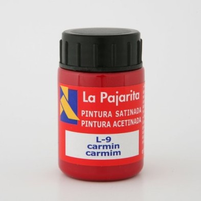 Gouache La Pajarita Carmim L-09, 35 ml.