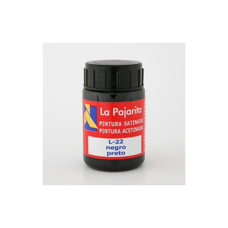 Materiais Belas Artes - Gouache La Pajarita Preto L-22, 35 ml. | totenart.com