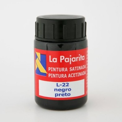 Materiais Belas Artes - Gouache La Pajarita Preto L-22, 35 ml. | totenart.com