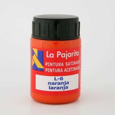 Gouache La Pajarita Laranja L-06, 35 ml.