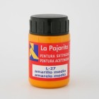 Materiais Belas Artes - Gouache La Pajarita Amarelho Meio L-06, 35 ml. | totenart.com