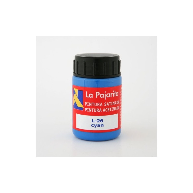Materiais Belas Artes - Gouache La Pajarita Cyan L-26, 35 ml. | totenart.com