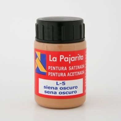 Gouache La Pajarita Siena Oscuro L-05, 35 ml.