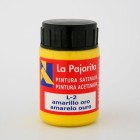 Gouache La Pajarita Amarelo Ouro L-02, 35 ml.