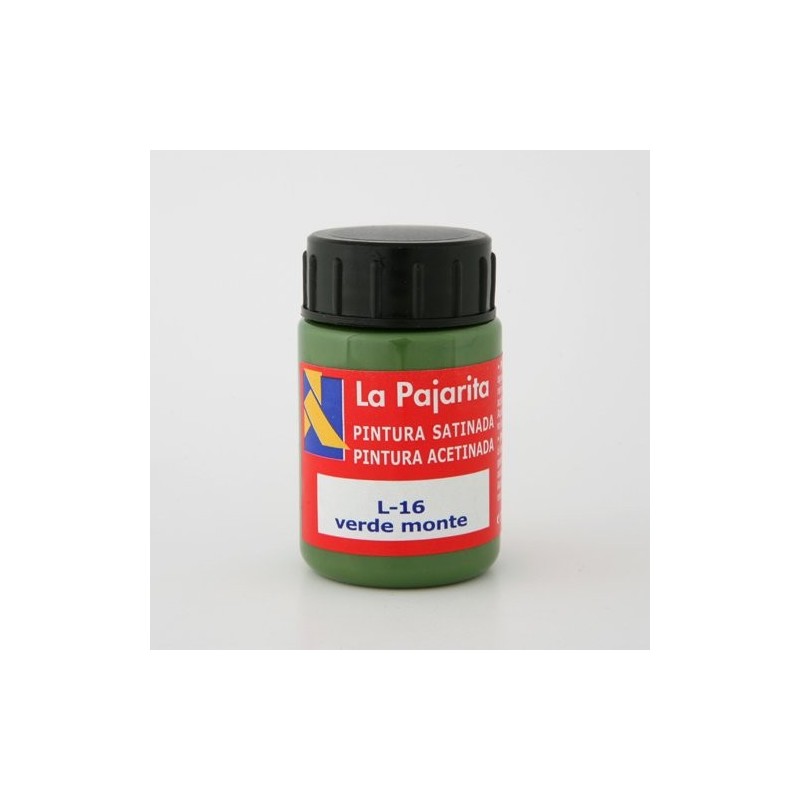 Gouache La Pajarita Verde Monte L-16, 35 ml.
