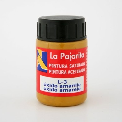 Gouache La Pajarita Amarelo Oxido L-03, 35 ml.