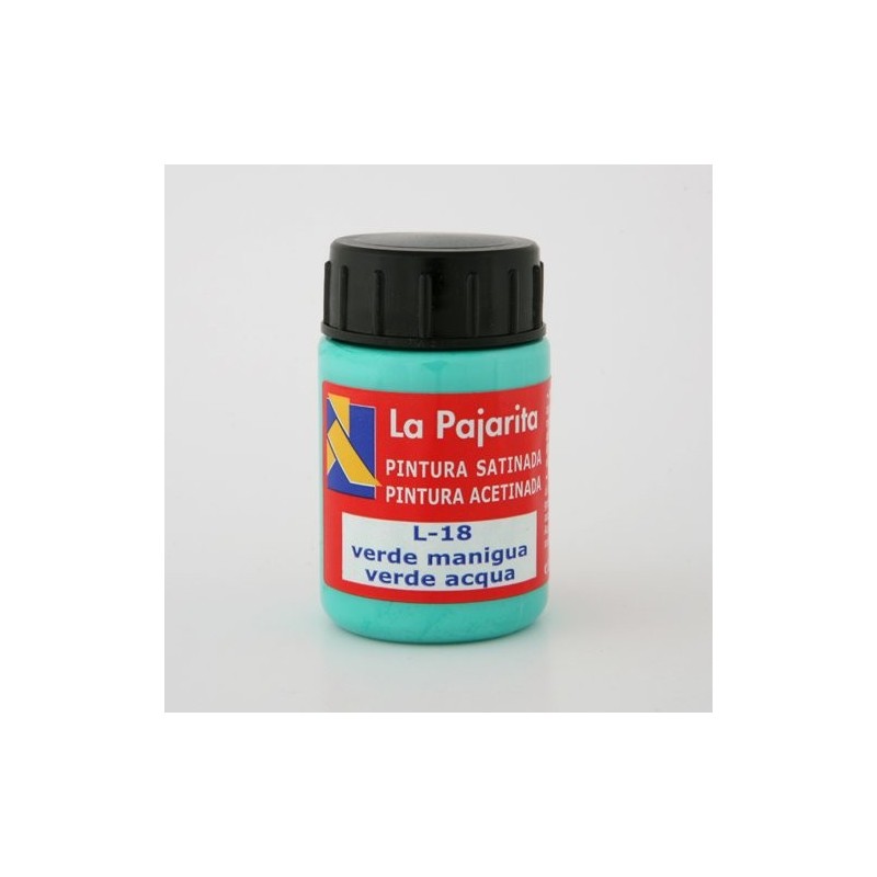 Gouache La Pajarita Verde Manigua L-18, 35 ml.