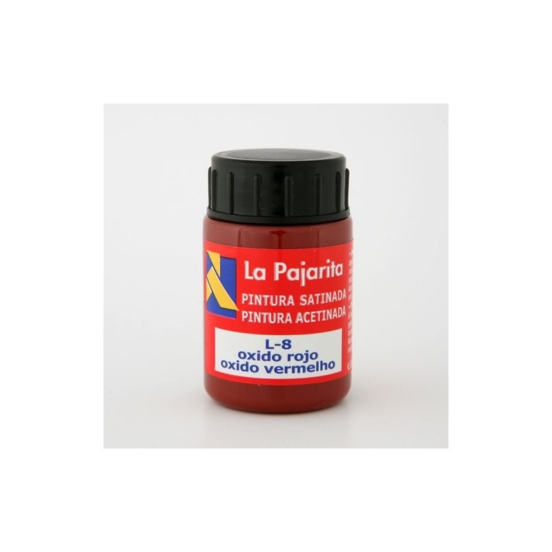 Gouache La Pajarita Oxido Vermelho L-08, 35 ml.