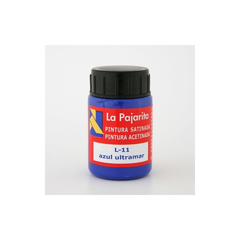 Gouache La Pajarita Azul Ultramarino L-11, 35 ml.