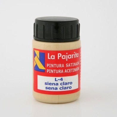 Gouache La Pajarita Siena Claro L-04, 35 ml.