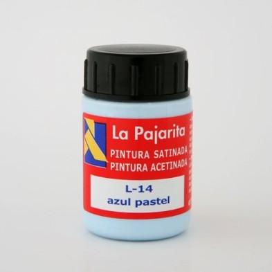Gouache La Pajarita Azul Pastel L-14, 35 ml.