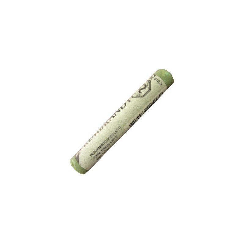 Pastel Rembrandt Verde Permanente Claro 3