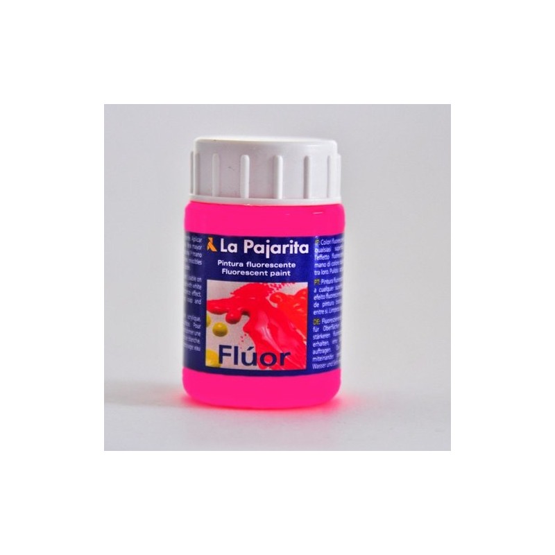 Materiais Belas Artes - Gouache La Pajarita Magenta Fluorescente F-04, 35 ml. | totenart.com