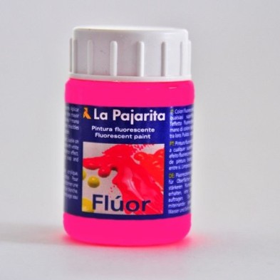 Materiais Belas Artes - Gouache La Pajarita Magenta Fluorescente F-04, 35 ml. | totenart.com