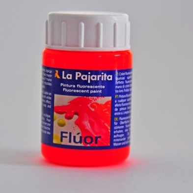 Materiais Belas Artes - Gouache La Pajarita Laranja Fluorescente F-02, 35 ml. | totenart.com