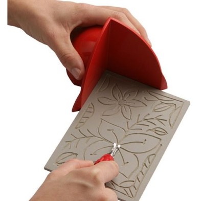 Placa metal linoleo 23x18 cm