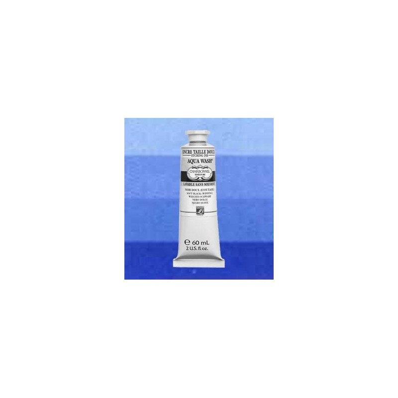 Tinta Aquawash Charbonnel Azul Ultramar, 60 ml.