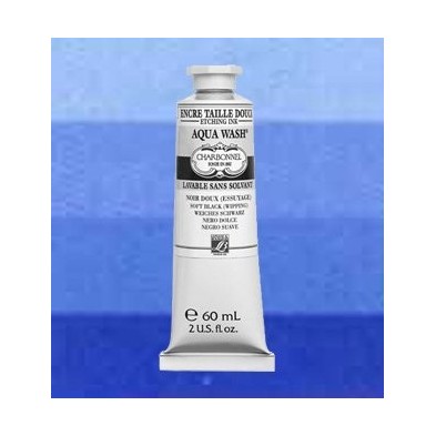 Tinta Aquawash Charbonnel Azul Ultramar, 60 ml.