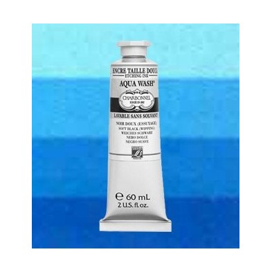 Tinta Aquawash Charbonnel Azul Oceano, 60 ml.