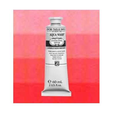 Tinta Aquawash Charbonnel Vermelho Cardenal, 60 ml.