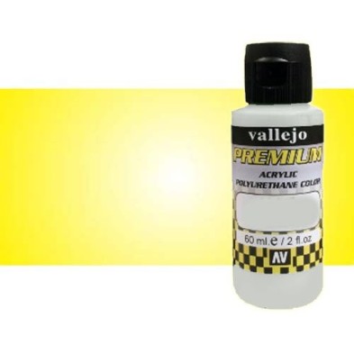 Materiais Belas Artes - Premium acrilico Vallejo Amarelo transparente 60 ml. | totenart.com