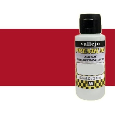 Materiais Belas Artes - Premium acrilico Vallejo Vermelho Forte opaco 60 ml. | totenart.com