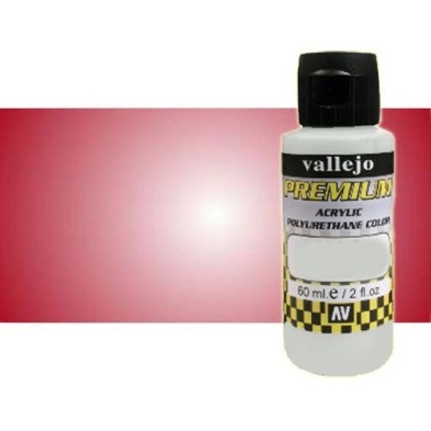 Materiais Belas Artes - Premium acrilico Vallejo Vermelho transparente 60 ml. | totenart.com