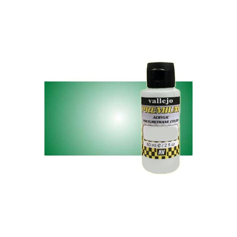 Materiais Belas Artes - Premium acrilico Vallejo Verde Racing transparente 60 ml. | totenart.com
