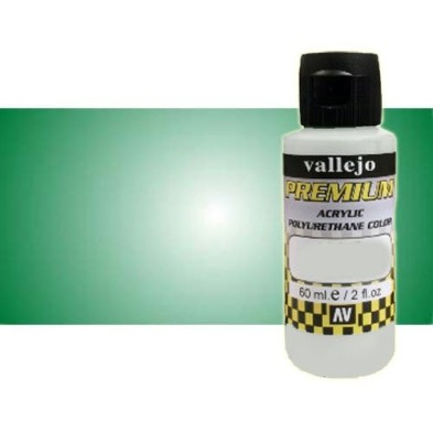 Materiais Belas Artes - Premium acrilico Vallejo Verde Racing transparente 60 ml. | totenart.com