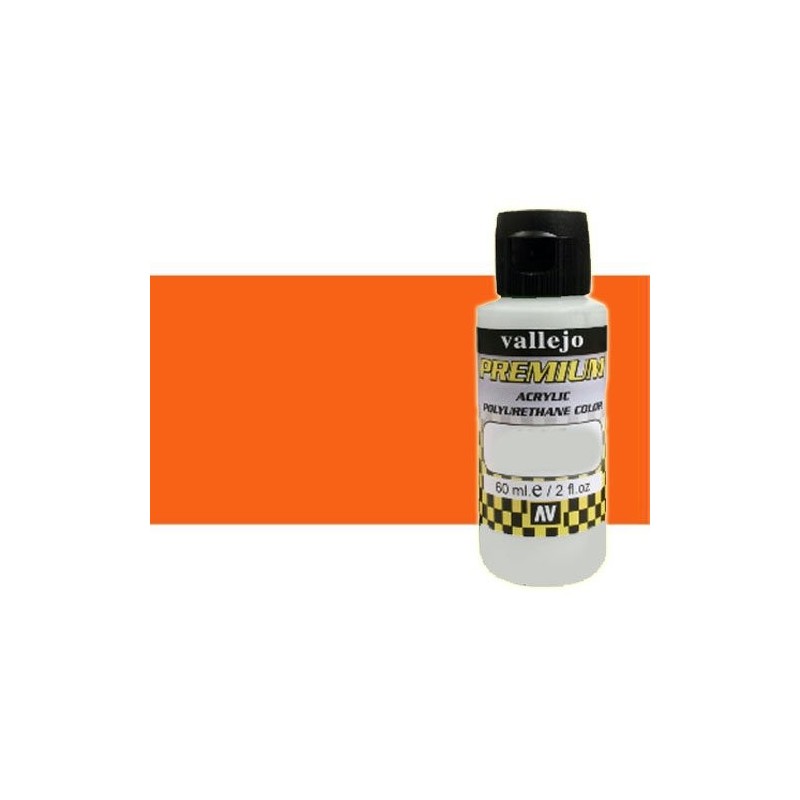 Materiais Belas Artes - Premium acrilico Vallejo Laranja fluo 60 ml. | totenart.com