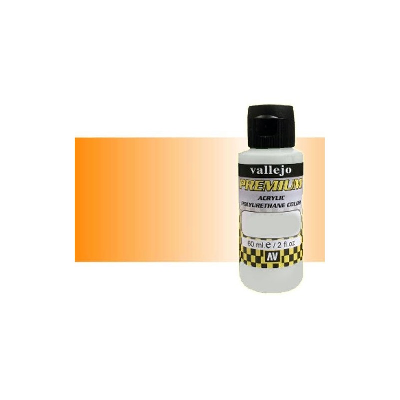 Materiais Belas Artes - Premium acrilico Vallejo Laranja Metal 60 ml. | totenart.com