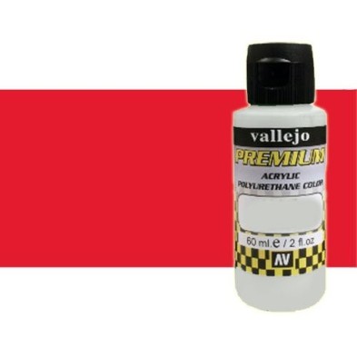 Materiais Belas Artes - Premium acrilico Vallejo Escarlata fluo 60 ml. | totenart.com