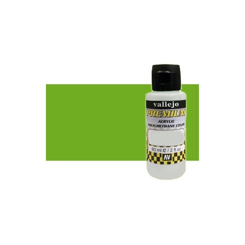 Materiais Belas Artes - Premium acrilico Vallejo Verde fluo 60 ml. | totenart.com
