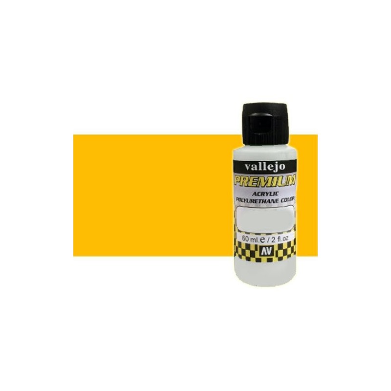 Materiais Belas Artes - Premium acrilico Vallejo Amarelo Ouro fluo 60 ml. | totenart.com
