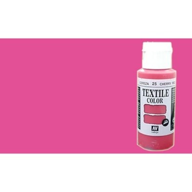 Textil Vallejo Rosa Bengala, 60 ml.