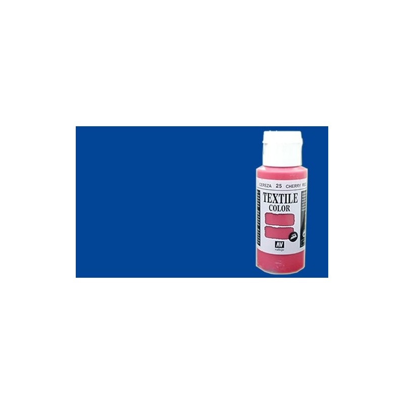 Textil Vallejo Azul Cobalto, 60 ml.